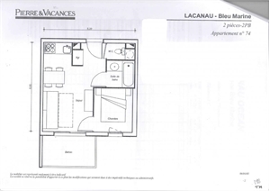 t2 à la vente -   33680  LACANAU, surface 24 m2 vente t2 - UBI430589345